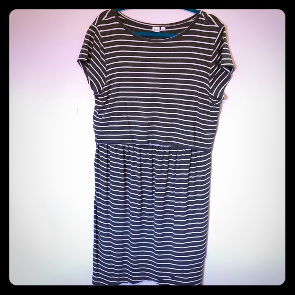 Gap Maternity Nursing Tee Shirt Dress